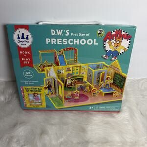 D.W.’s First Day of Preschool Play Set Arthur 2019 Storytime Toys